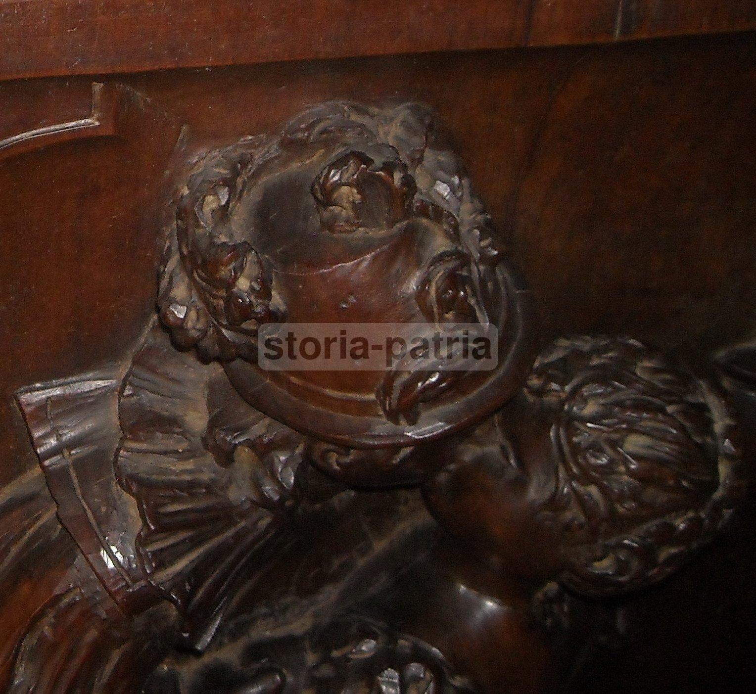 Arte Decorativa, Artigianato, Pregevole Ebanisteria, Intaglio Ligneo, Scena Galante immagine 3