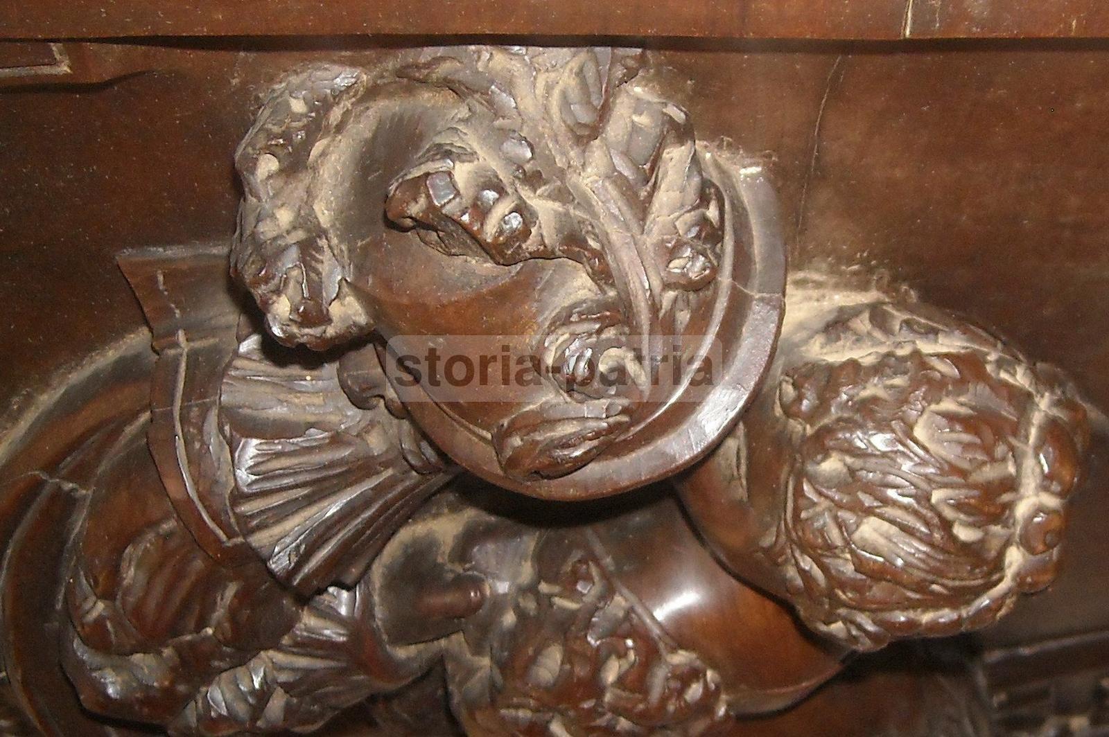 Arte Decorativa, Artigianato, Pregevole Ebanisteria, Intaglio Ligneo, Scena Galante immagine 4