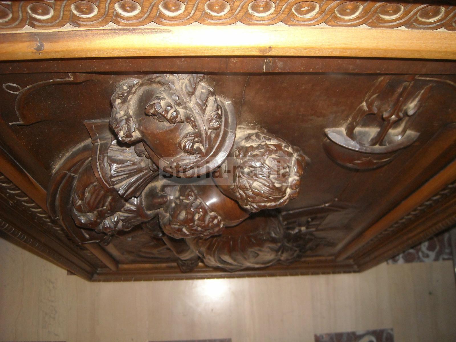Arte Decorativa, Artigianato, Pregevole Ebanisteria, Intaglio Ligneo, Scena Galante immagine 12