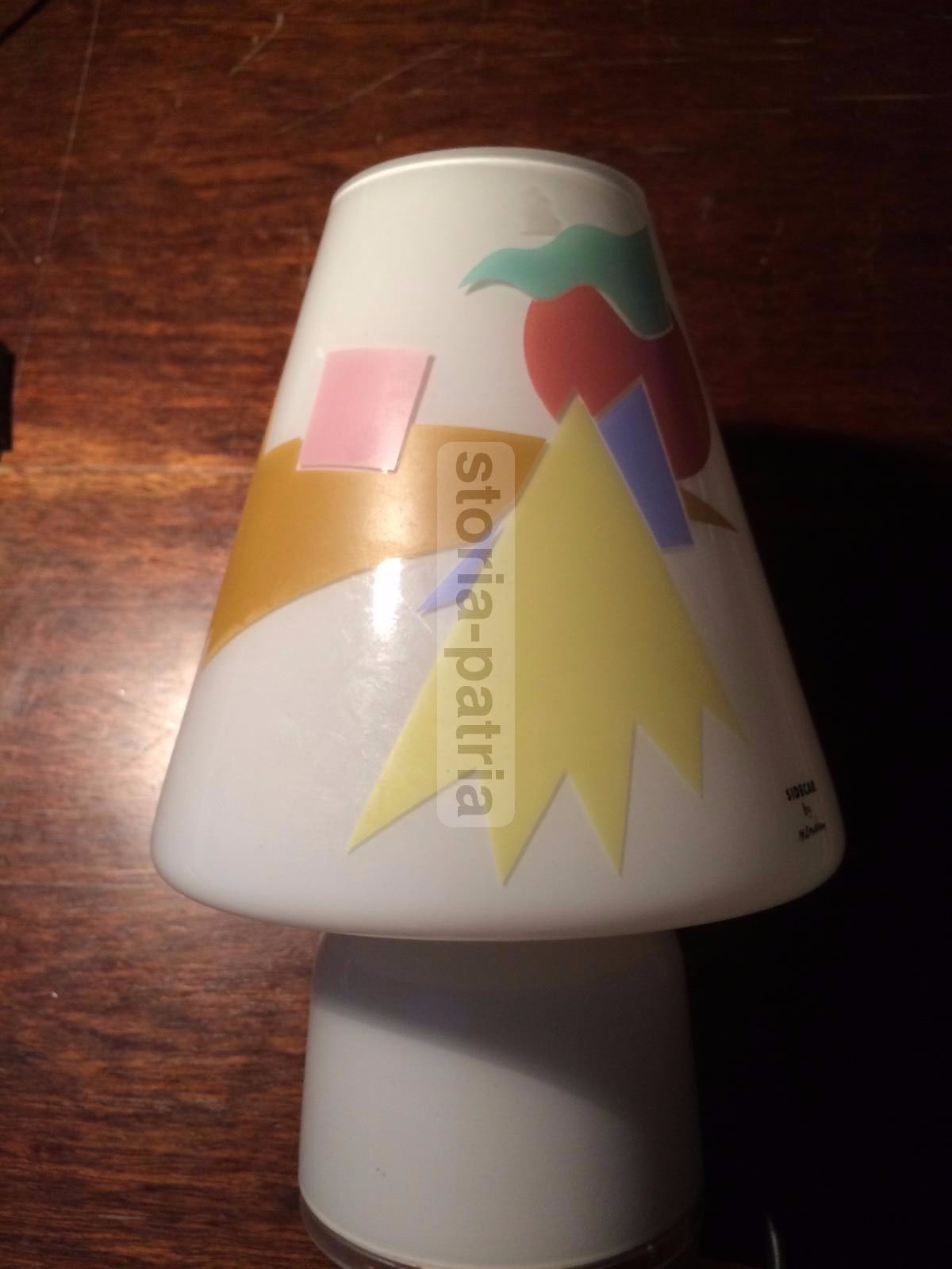 Arte, Design, Grafica Informale, Architetto Mendini, Decorativo Soprammobile, Vetro immagine 4