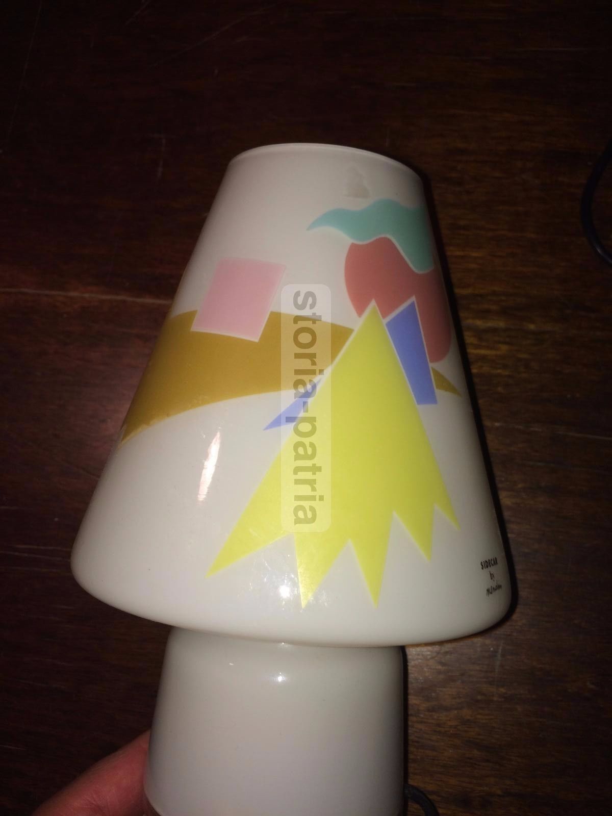 Arte, Design, Grafica Informale, Architetto Mendini, Decorativo Soprammobile, Vetro immagine 6