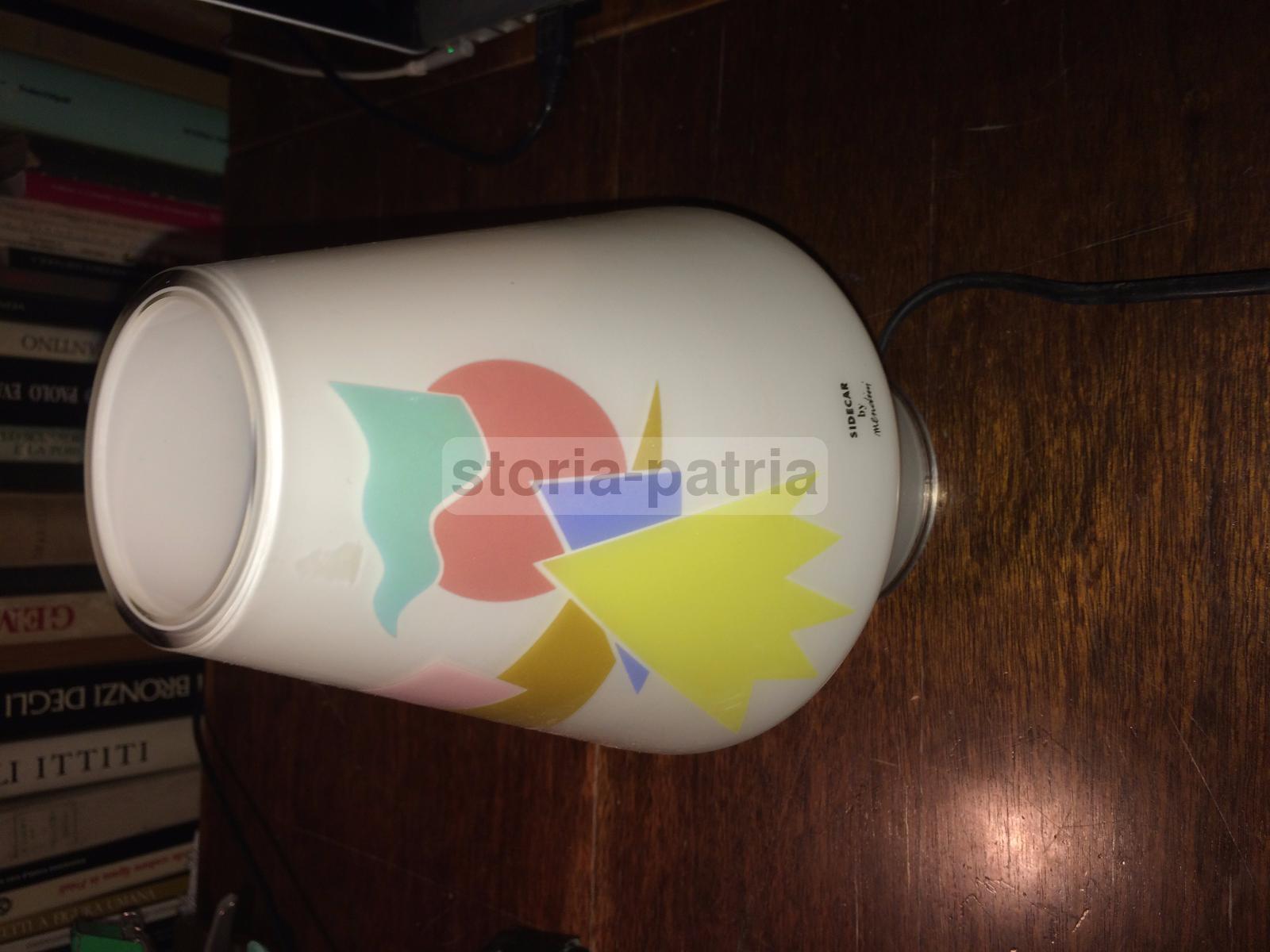 Arte, Design, Grafica Informale, Architetto Mendini, Decorativo Soprammobile, Vetro immagine 9