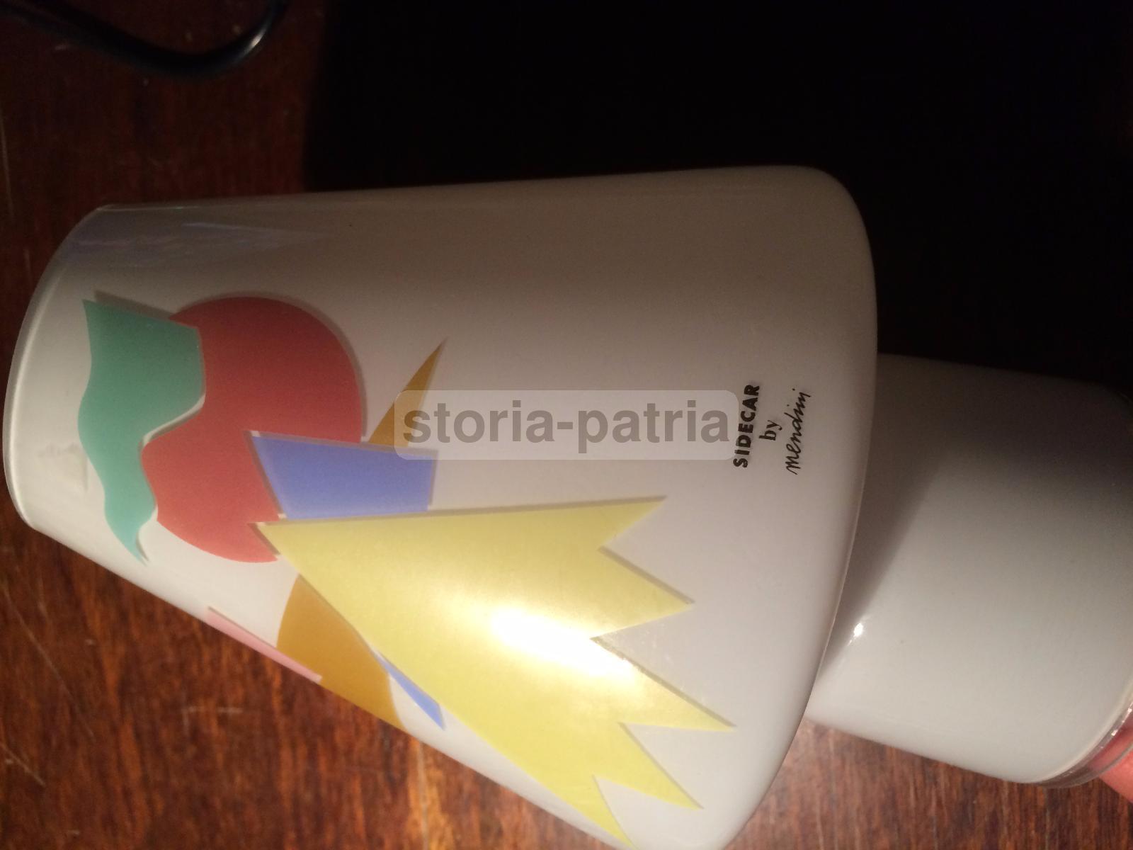 Arte, Design, Grafica Informale, Architetto Mendini, Decorativo Soprammobile, Vetro immagine 11