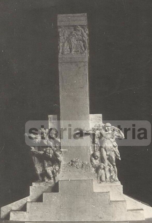 Arte, Scultura Monumentale, Pietra, Marmo, Monumento Ai Caduti, Militaria, Guerra, Foto immagine 2