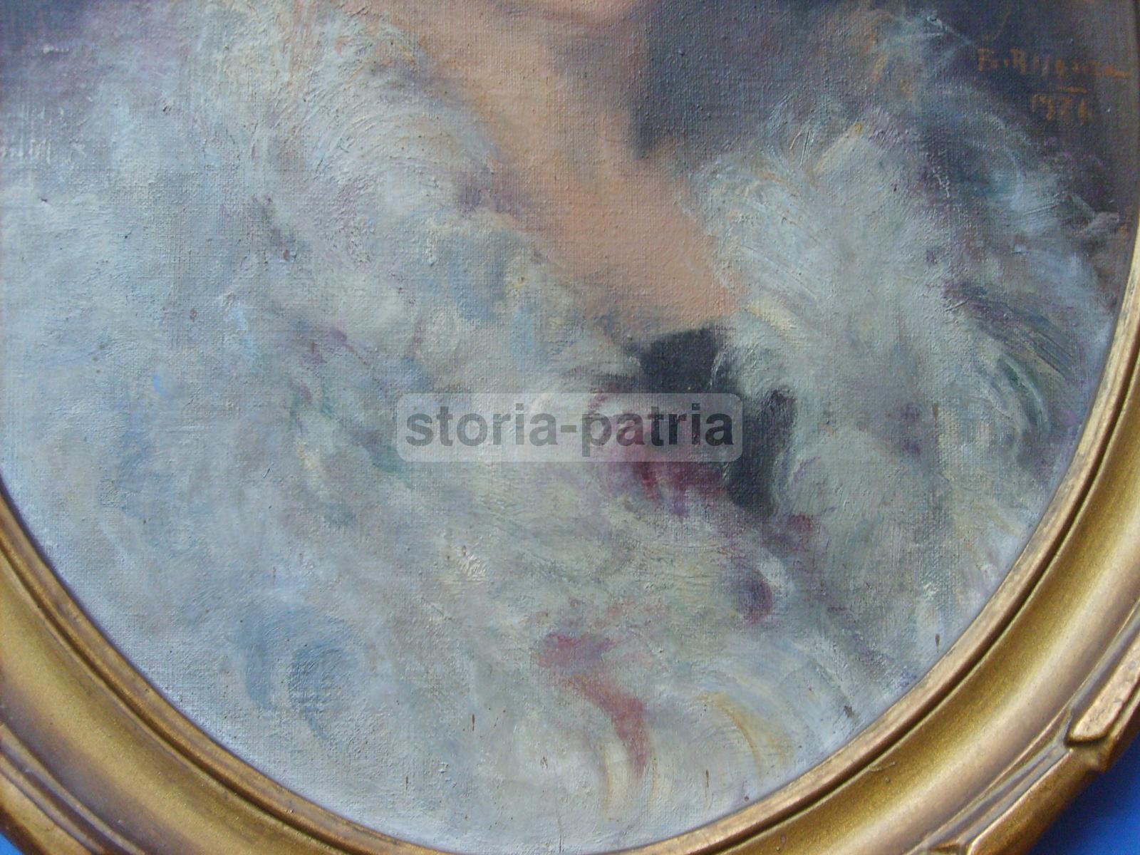 Arte, Sicilia, Bellissimo Ritratto d'Epoca, Beppe Assenza, Da Collezione, Suggestivo immagine 3
