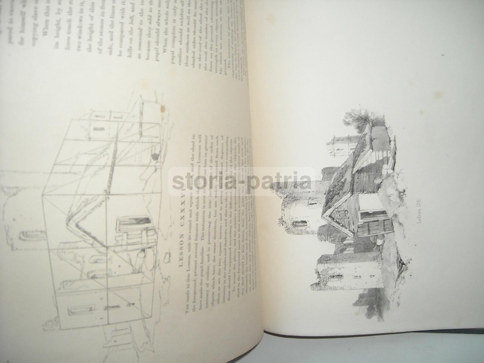 Arte, Tecnica Del Disegno, Illustrato Di Pregio, Harding, Numerose Tavole, 800, Raro immagine 5