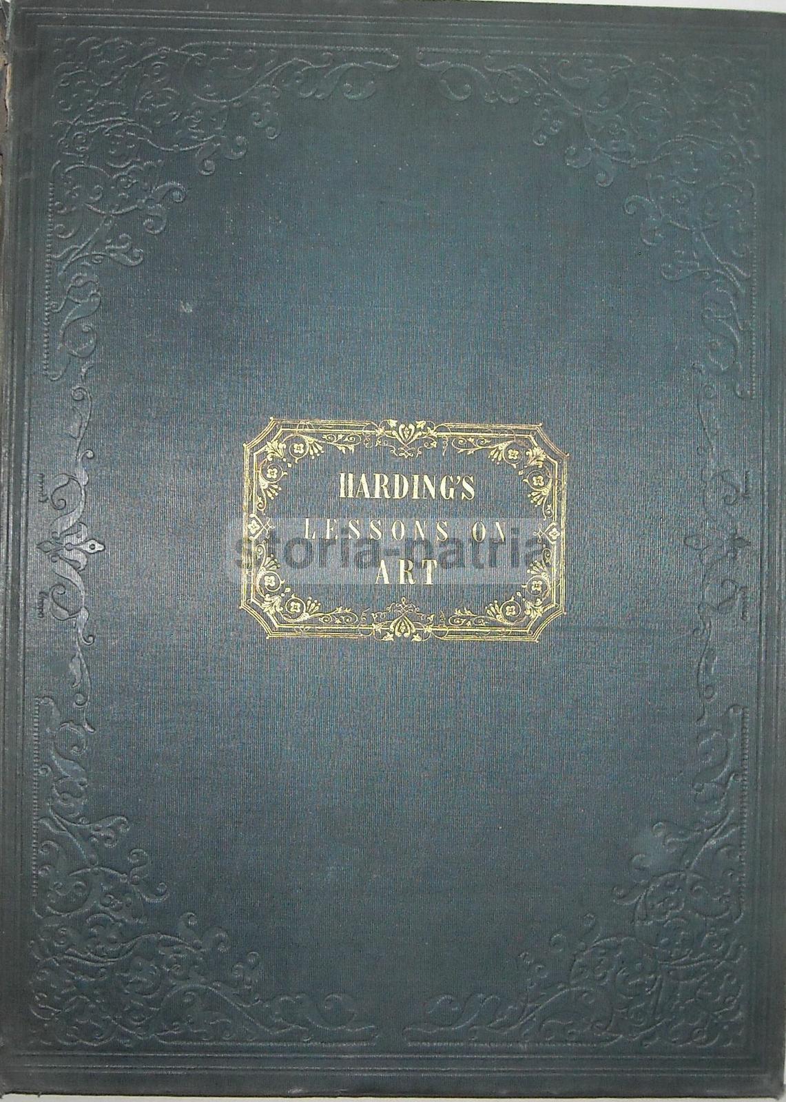 Arte, Tecnica Del Disegno, Illustrato Di Pregio, Harding, Numerose Tavole, 800, Raro immagine 10
