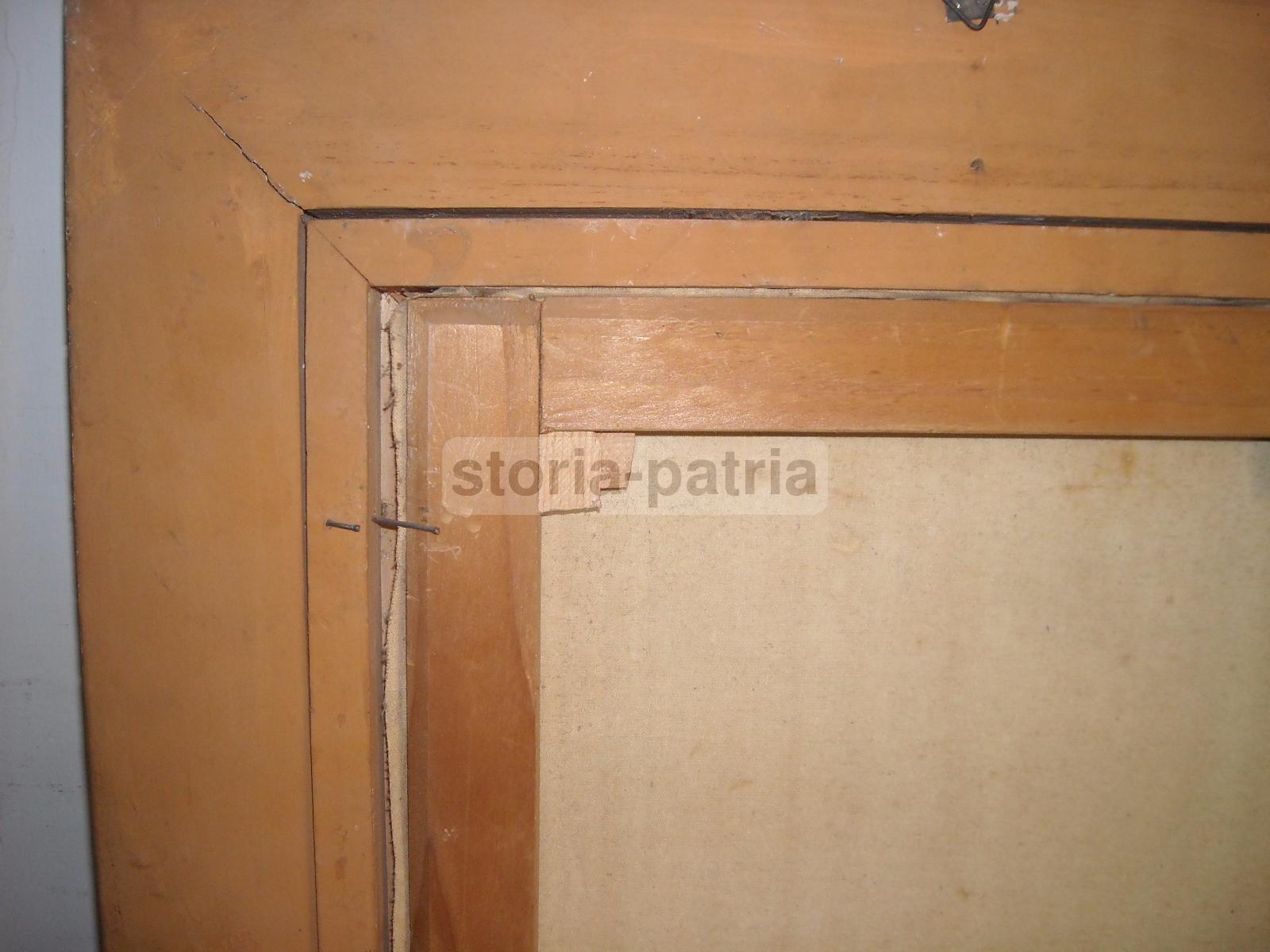 Bella Veduta Di Interno, Folkloristica Scena Popolare, Dipinto, Anziana Filatrice immagine 4