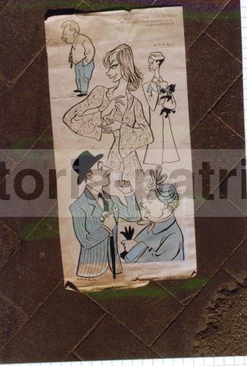 Bellissima Vignetta d'Epoca, Cultura Da Spiaggia, Sartre, Filosofia, Onorato, Rarita immagine 5