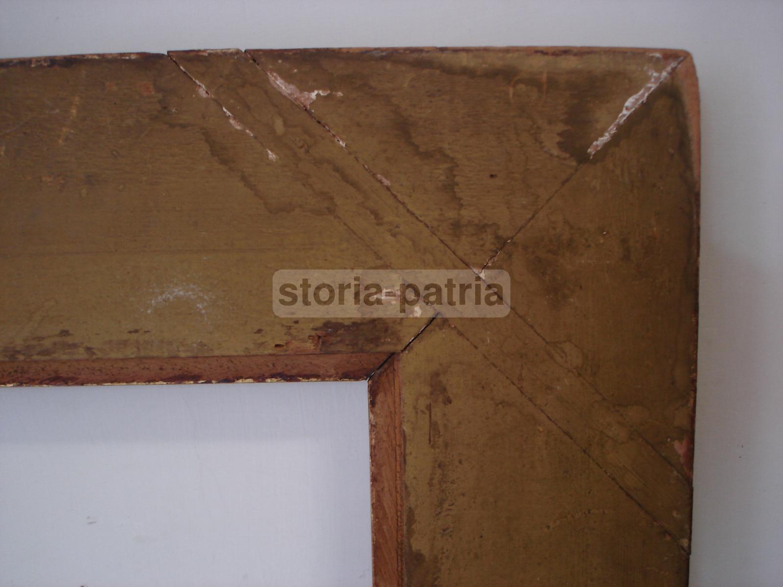Decorativa Cornice d'Epoca, Dorata, Utile Per Dipinti O Specchiera, Molto Bella immagine 3