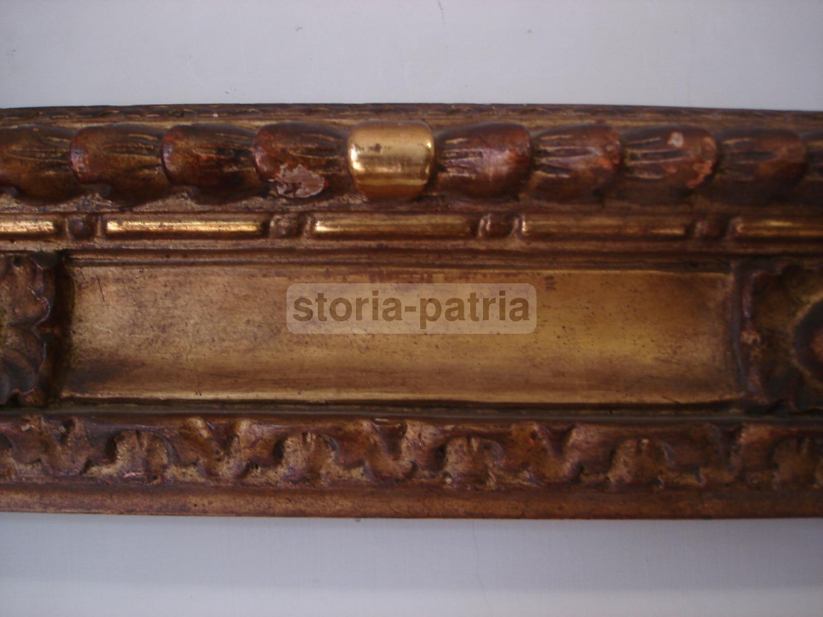 Decorativa Cornice d'Epoca, Dorata, Utile Per Dipinti O Specchiera, Molto Bella immagine 10