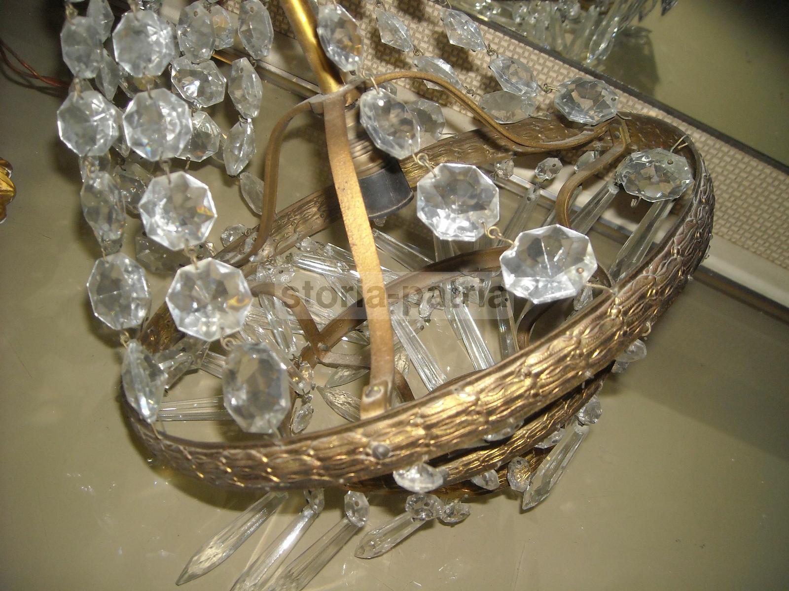 Decorativo Lampadario, Elegante, Utile Per Qualsiasi Ambiente, Struttura Con Vetri immagine 3