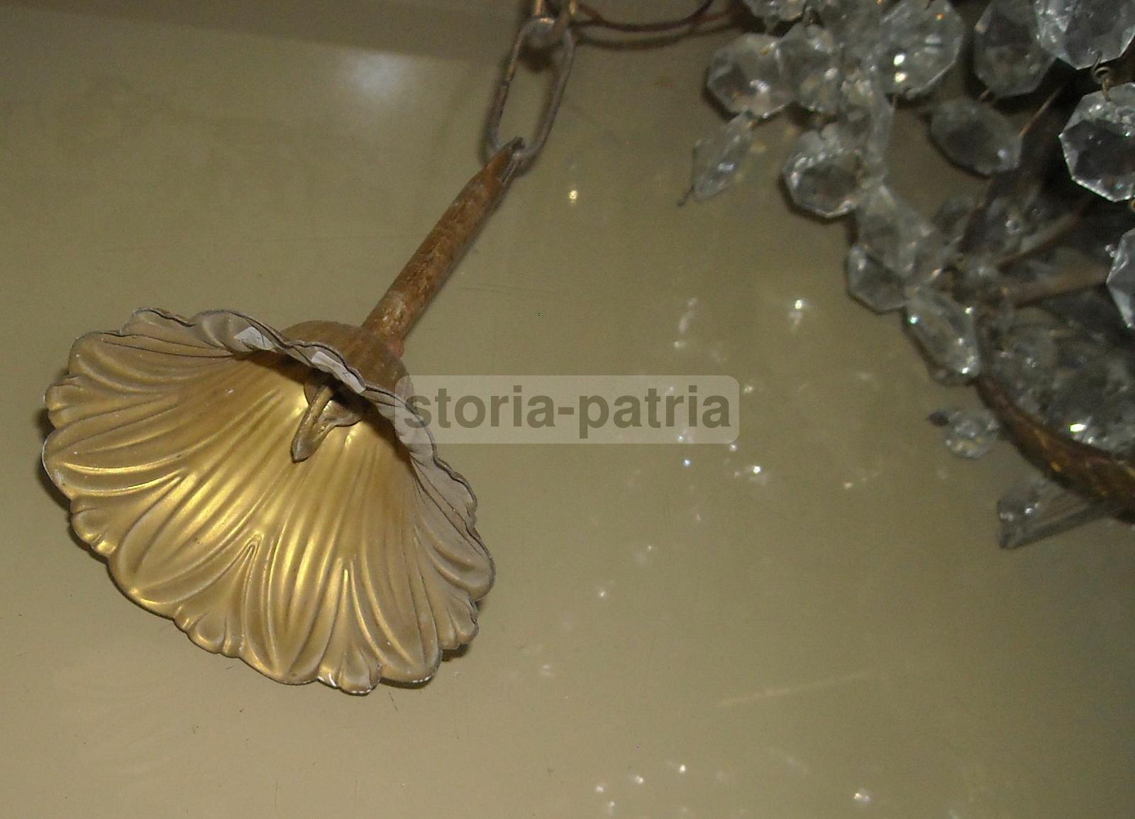 Decorativo Lampadario, Elegante, Utile Per Qualsiasi Ambiente, Struttura Con Vetri immagine 6