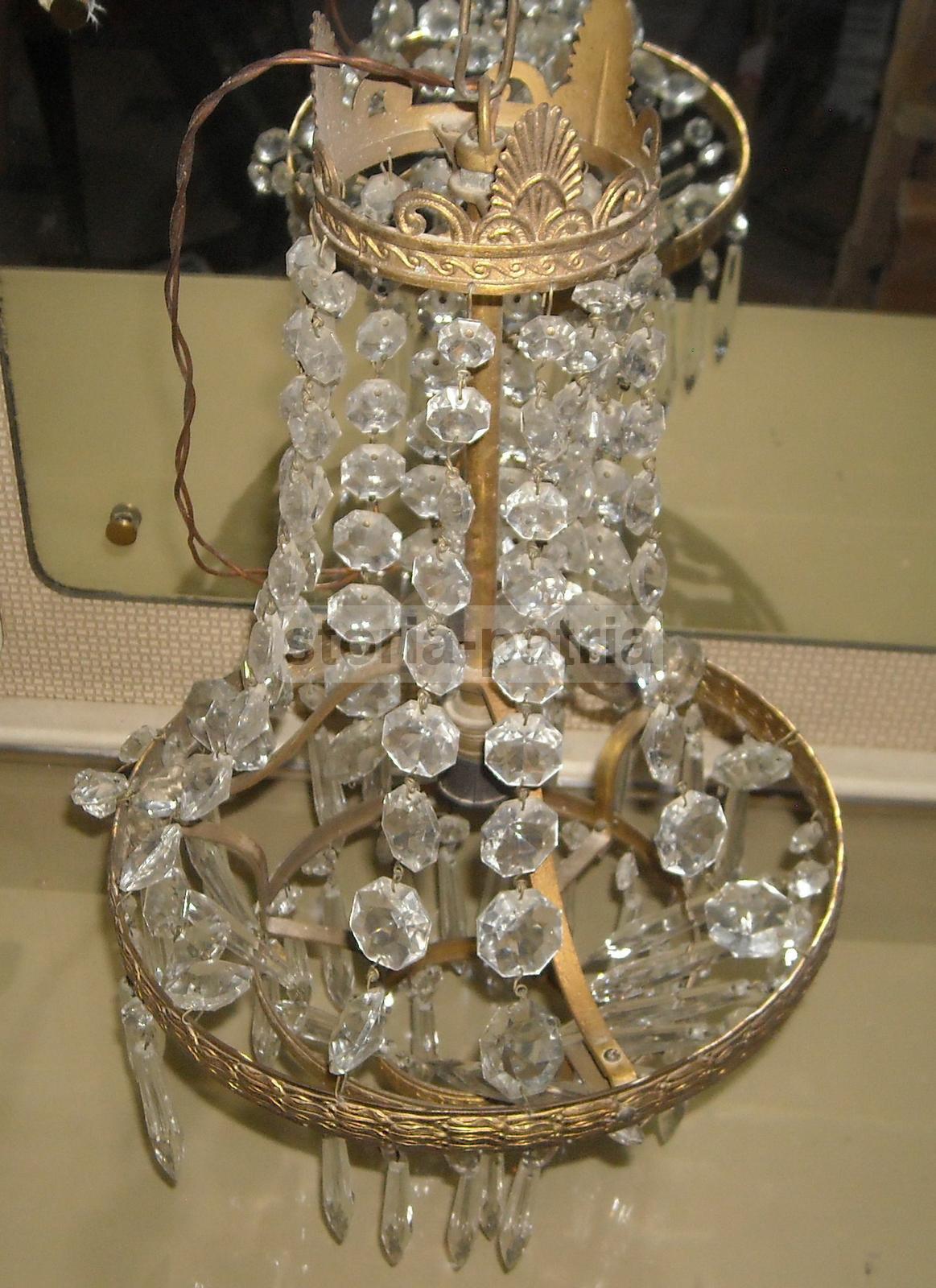 Decorativo Lampadario, Elegante, Utile Per Qualsiasi Ambiente, Struttura Con Vetri immagine 7