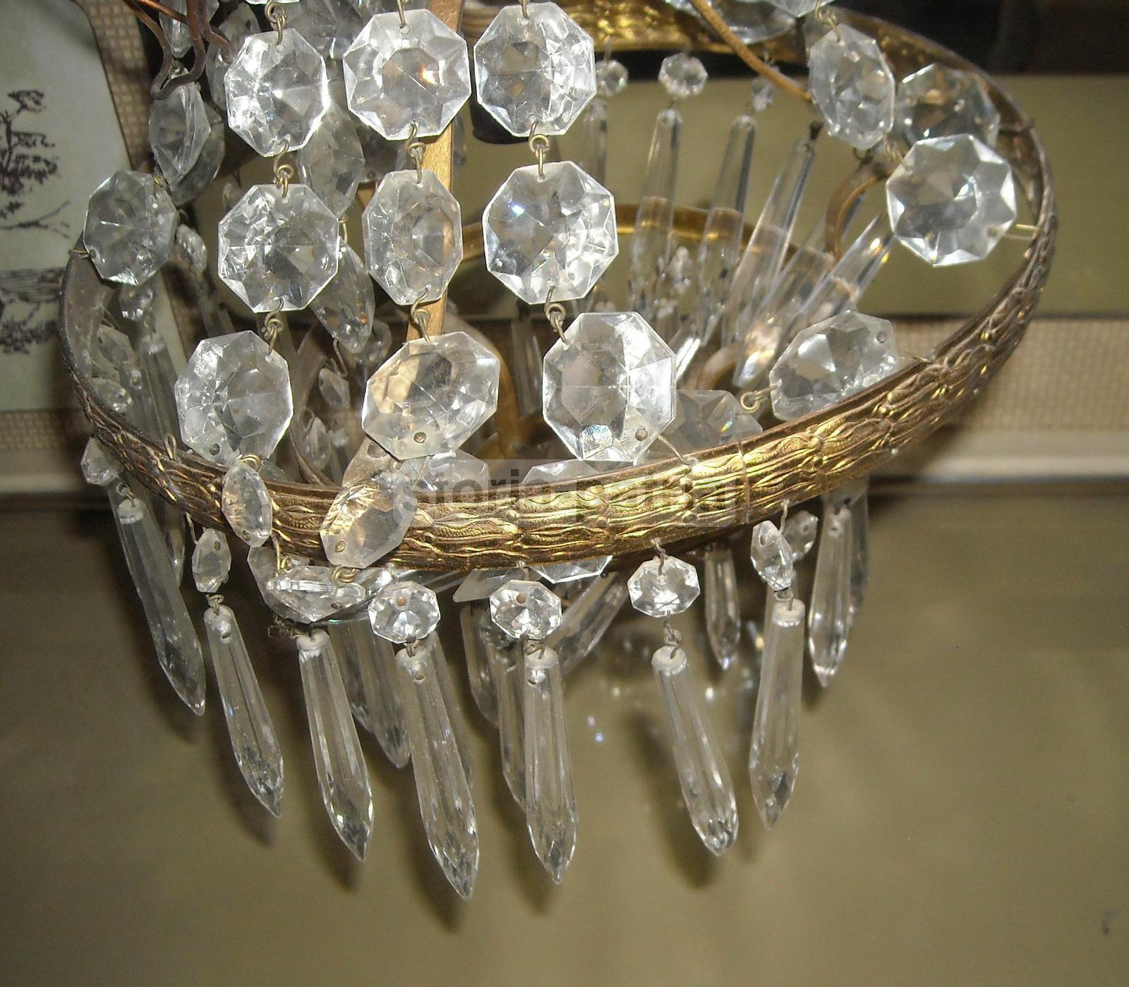 Decorativo Lampadario, Elegante, Utile Per Qualsiasi Ambiente, Struttura Con Vetri immagine 8
