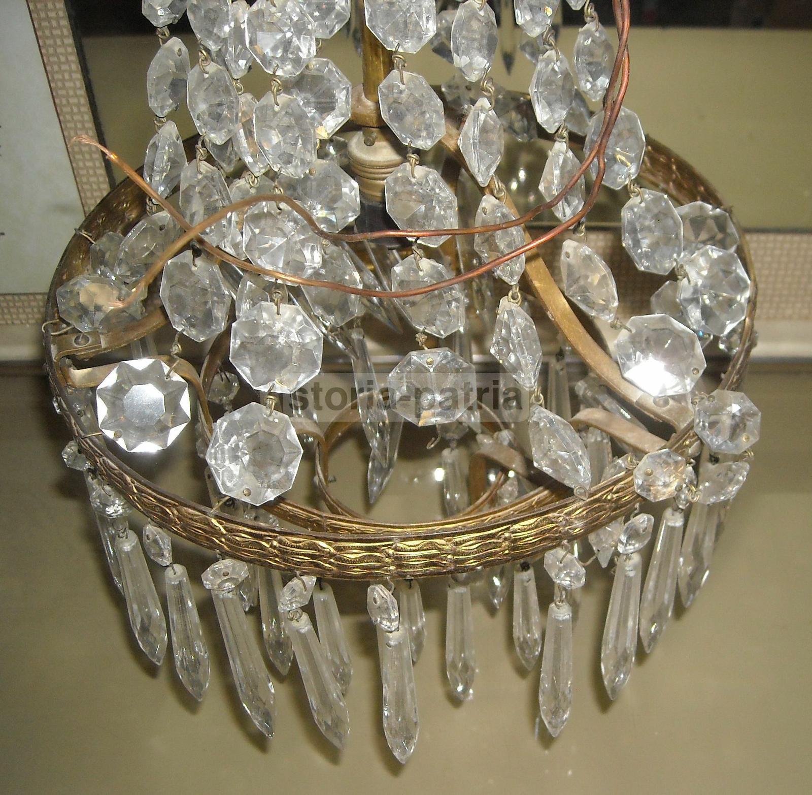 Decorativo Lampadario, Elegante, Utile Per Qualsiasi Ambiente, Struttura Con Vetri immagine 9