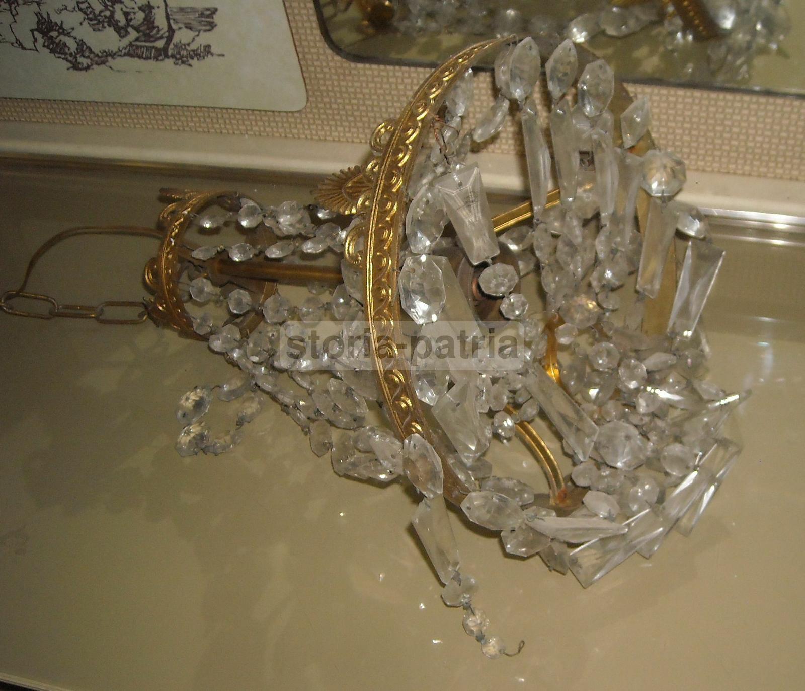 Decorativo Lampadario, Utile Per Qualsiasi Ambiente, Struttura Con Vetri, Elegante immagine 4