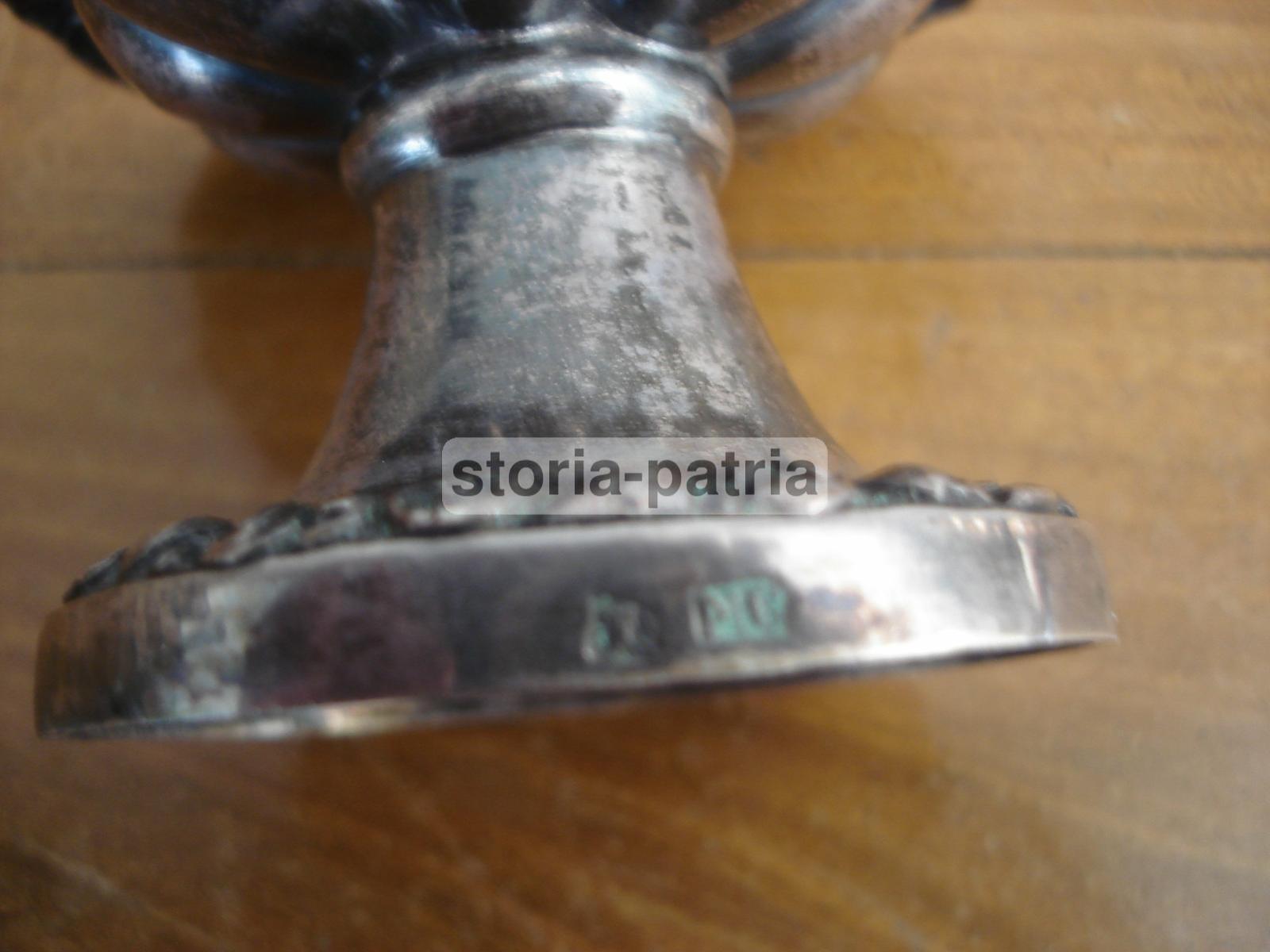 Napoli, Argenteria Di Famiglia, Cucina, Tavola, Saliera Da Collezione, Antica, Punzoni immagine 2