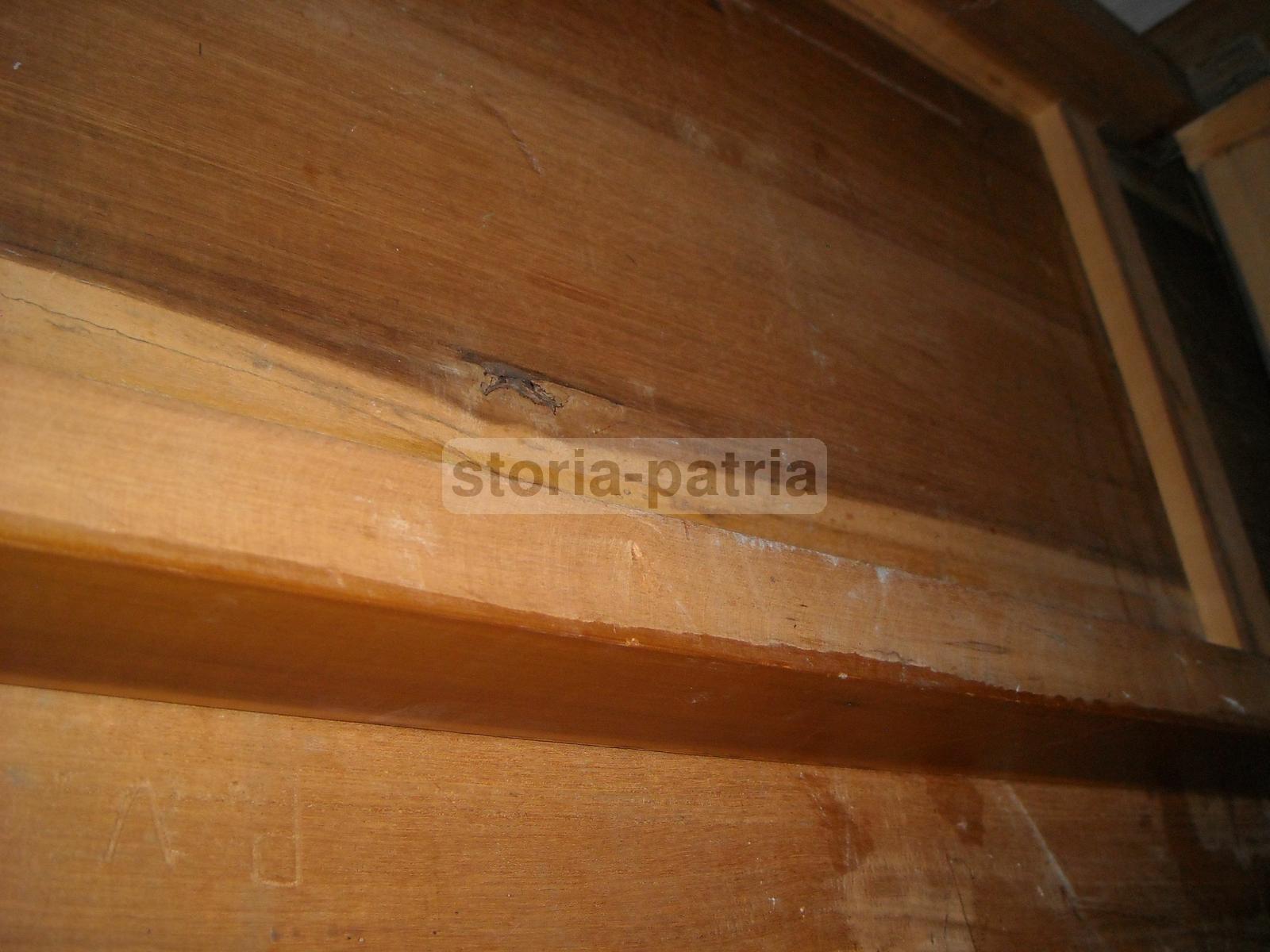 Rustico Robusto Tavolo, Legno Massiccio, Stile Fratino, Utile Scrittoio, Da Restauro immagine 14