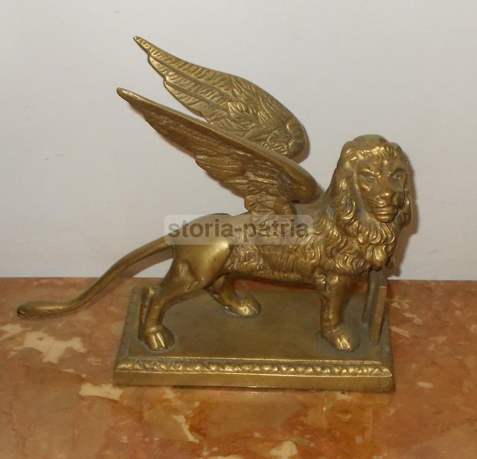 Venezia, Arte, Allegoria, Decorativo Soprammobile, Da Collezione, Assicurazioni, Leone immagine 1