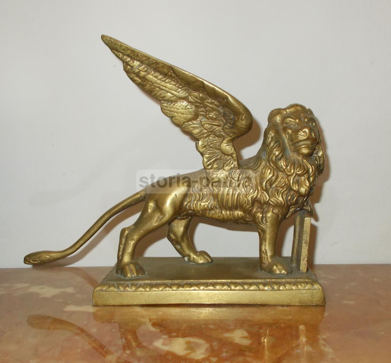 Venezia, Arte, Allegoria, Decorativo Soprammobile, Da Collezione, Assicurazioni, Leone immagine 2