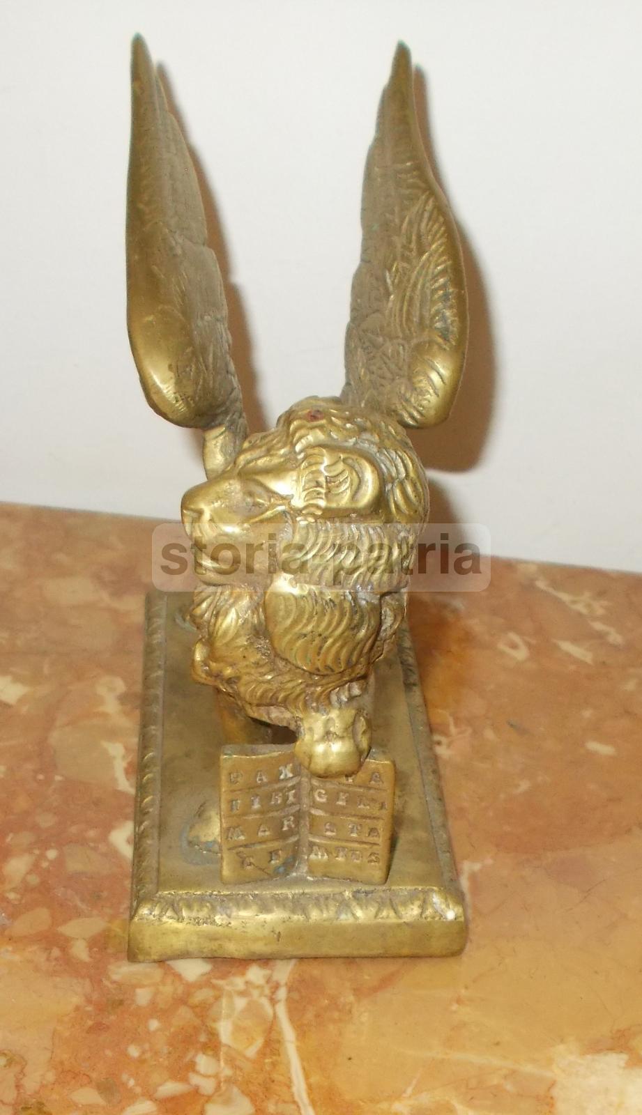 Venezia, Arte, Allegoria, Decorativo Soprammobile, Da Collezione, Assicurazioni, Leone immagine 7